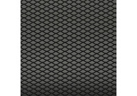 Racing mesh aluminium noir - Diamant 16x8mm - 125x25cm