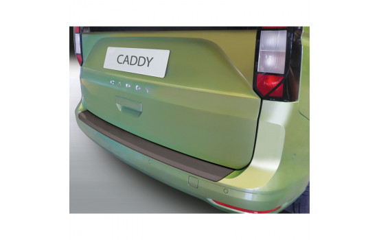 Protecteur de pare-chocs arrière en ABS pour Volkswagen Caddy V Box/MPV 2020- (hayon et porte arrière