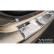 Protecteur de pare-chocs arrière en acier inoxydable chromé pour Ford Edge II Ford Edge II FL 2018- 'Ribs', Vignette 4