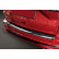 Protecteur de pare-chocs arrière en acier inoxydable noir chromé pour Ford Kuga III ST-Line/Hybrid/Vignale 2019- '