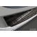 Protecteur de pare-chocs arrière en acier inoxydable noir pour Toyota Corolla XII Combi 2019- 'Ribs', Vignette 4