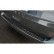 Protecteur de pare-chocs arrière en acier inoxydable noir pour Volkswagen Caddy V 2020- 'Ribs'