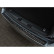 Protecteur de pare-chocs arrière en acier inoxydable noir pour Volkswagen Caddy V 2020- 'Ribs', Vignette 2