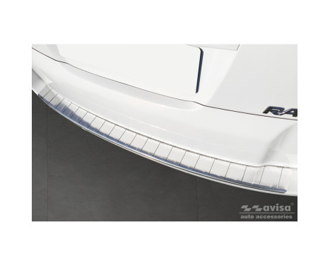 Protecteur de pare-chocs arrière en acier inoxydable pour Toyota RAV-4 III 2005-2008 & FL 2008-2012 'Ribs', Image 3
