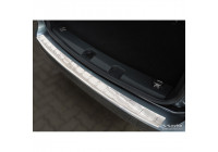 Protecteur de pare-chocs arrière en acier inoxydable pour Volkswagen Caddy V 2020- 'Ribs'