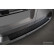 Protecteur de pare-chocs arrière en aluminium noir mat adapté à Citroën Space Tourer & Jumpy 2016- / Peugeo