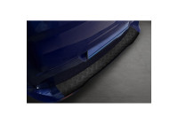 Protecteur de pare-chocs arrière en aluminium noir mat adapté pour Ford Tourneo Courier/Transit Courier 2014- 'Ri