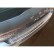Protection de pare-chocs arrière en acier inoxydable chromé Volvo XC60 II 2017- 'Ribs'