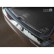 Protection de pare-chocs arrière en acier inoxydable chromé Volvo XC60 II 2017- 'Ribs', Vignette 2