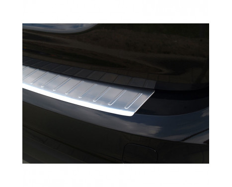 Protection de pare-chocs arrière en acier inoxydable Volvo V60 2010- 'Ribs', Image 3