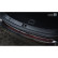 Protection de pare-chocs arrière en carbone pour Mercedes Classe E W213 Sedan 2016- Carbone rouge-noir
