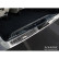 Protection de pare-chocs arrière en inox chromé adaptable à Mercedes Vito / Classe V 2014- 'Ribs' 'XL'