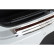 Protection de seuil arrière 'Deluxe' en acier inoxydable Porsche Macan 2014- Chrome / Red-Black Carbon, Vignette 5
