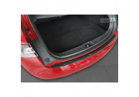 Protection de seuil arrière 'Deluxe' en acier inoxydable Tesla Model S 2012- Noir / Carbone noir
