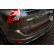 Protection de seuil arrière 'Deluxe' en acier inoxydable Volvo XC60 2013-2016 noir / rouge-noir carbone, Vignette 2