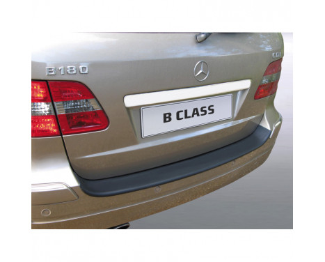 Protection de seuil arrière ABS Mercedes-Benz Classe B W245 2005- Noir