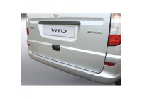 Protection de seuil arrière ABS Mercedes-Benz Viano / Vito 2003- Argent