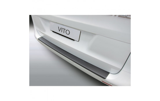 Protection de seuil arrière ABS Mercedes Vito / Classe V / Viano 5 / 2014- Noir