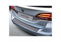 Protection de seuil arrière ABS pour Opel Astra K Sportstourer 12 / 2015- Noir