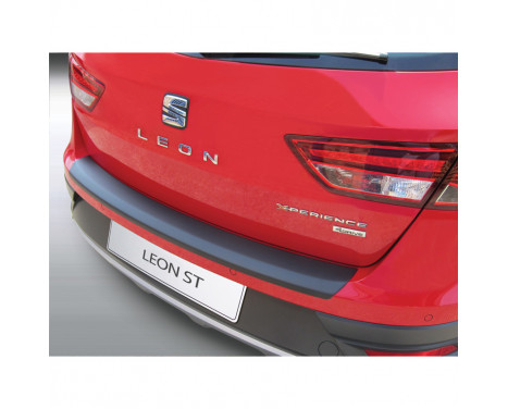 Protection de seuil arrière ABS Seat Leon ST S / SE / FR 2013- Noir
