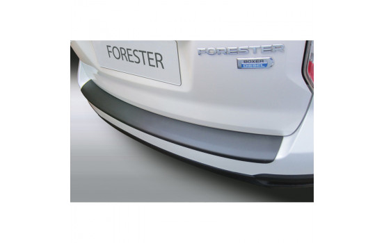 Protection de seuil arrière ABS Subaru Forester 2016- Noir