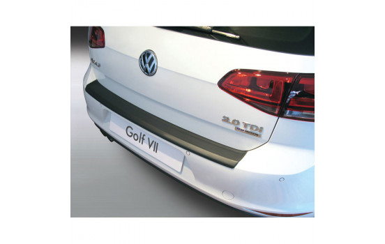 Protection de seuil arrière ABS Volkswagen Golf MK VII 3/5 portes 2013- Noir