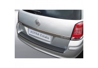 Protection de seuil arrière en ABS Opel Astra H Wagon Noir