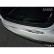 Protection de seuil arrière en acier inoxydable BMW X3 (G01) 2017- paquet M 'Ribs' non compris