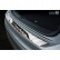 Protection de seuil arrière en acier inoxydable chromé Volkswagen Tiguan II avec Allspace 2016- 'Ribs'