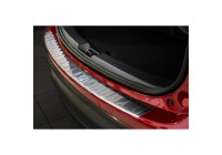 Protection de seuil arrière en acier inoxydable Mazda CX-5 2012- 'Ribs'