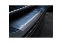 Protection de seuil arrière en acier inoxydable Mercedes Classe A W176 2012- 'Ribs'