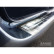 Protection de seuil arrière en acier inoxydable Mercedes Vito & V-Class 2014- 'Ribs' (Version longue), Vignette 4