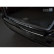 Protection de seuil arrière en acier inoxydable noir Mercedes Classe C W205 Kombi 2014- 'RIbs', Vignette 2