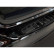 Protection de seuil arrière en acier inoxydable noir Mercedes Classe C W205 Kombi 2014- 'RIbs', Vignette 4