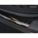 Protection de seuil arrière en acier inoxydable noir Mercedes Sprinter III 2018 - 'Ribs', Vignette 4