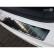 Protection de seuil arrière en acier inoxydable noir Volkswagen Tiguan II avec Allspace 2016- 'Ribs', Vignette 2