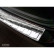 Protection de seuil arrière en inox chromé Volkswagen Passat 3G Variant 2014- 'Ribs', Vignette 2