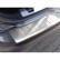 Protection de seuil arrière inox Ford Edge 2016- 'Ribs', Vignette 4
