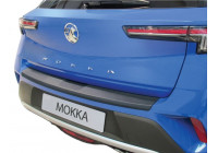 Protection de seuil de coffre arrière ABS compatible avec Opel Mokka II 2020- Noir