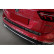 Protection de seuil de coffre arrière en inox noir adaptable pour Volkswagen Tiguan II 2016-2020 & Facelift 2020- &