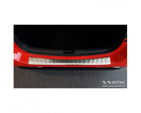 Protection de seuil de coffre en acier adapté pour Toyota Yaris IV 3/5 portes 5 portes 2020-