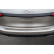 Protection de seuil de coffre en inox chromé adaptable à Mercedes GLC II (X254) 2022- 'Ribs', Vignette 2