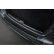 Protection de seuil de coffre en inox noir mat adaptable pour Mercedes Classe C W205 Combi 2014-2021 'Ribs', Vignette 3