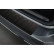 Protection de seuil de coffre en inox noir mat adaptable pour Mercedes Classe C W205 Combi 2014-2021 'Ribs', Vignette 5