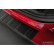 Protection de seuil de coffre en inox noir mat pour Mazda CX5 II 2017- 'Ribs', Vignette 5