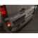Protection de seuil de coffre en inox noir pour Opel Vivaro & Renault Trafic 2014- / Fiat Talento 2016-