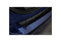 Véritable protection de pare-chocs arrière en carbone 3D pour BMW X1 avec pack M (U11) 2022- 'Ribs'
