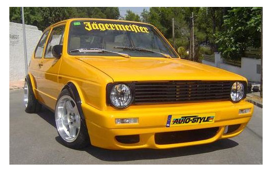 Emblemless Grill Volkswagen Golf I 1971-1983 & Cabrio 1983-, Image 2