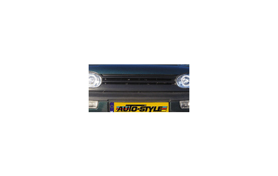 Emblemless Grill Volkswagen Golf III 1991-1997 (2 lames), Image 2