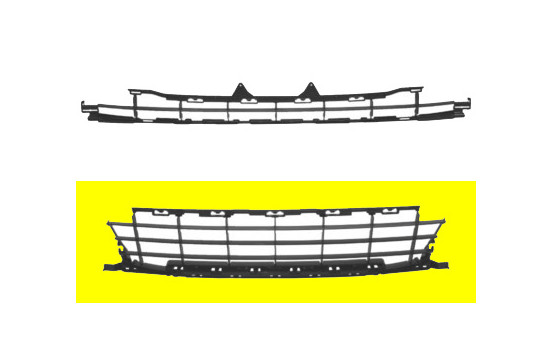 GRILLE DE PARE-CHOC AVANT + SPORT Under BLACK